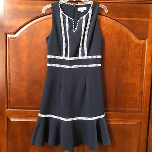 Nanette Laporte Navy Dress. Size 4.